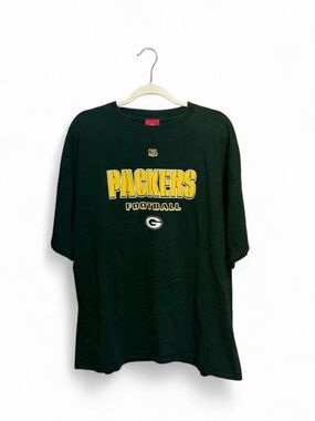 NFL Men’s Vintage Green Bay Packers Football Short Sleeve Shirt Size XXL